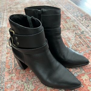 Matisse Heeled Leather Bootie
